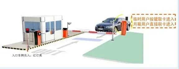 《智能雲停車係統（tǒng）》進出共道是如何實現的（de）？